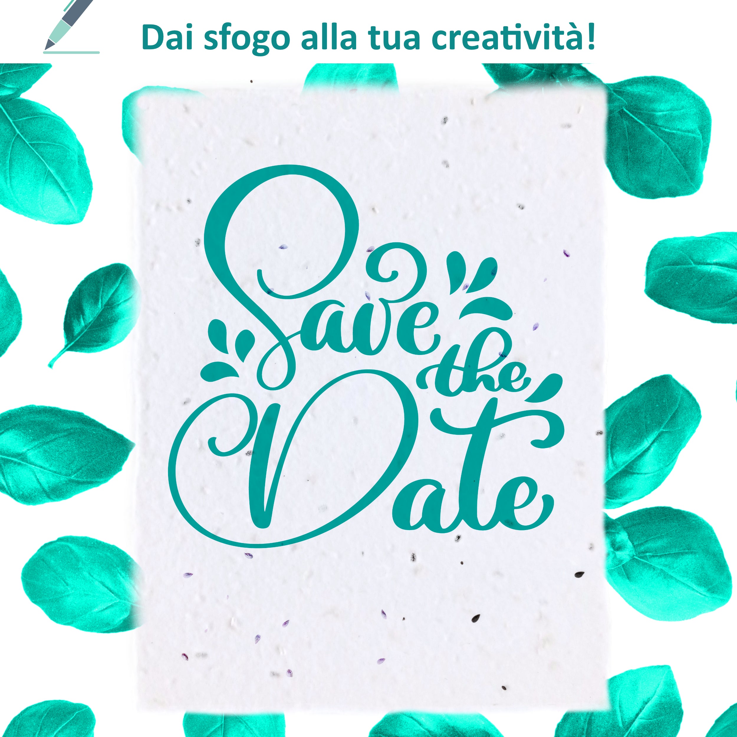 Biglietti Piantabili per Inviti e Partecipazioni | Semi Basilico