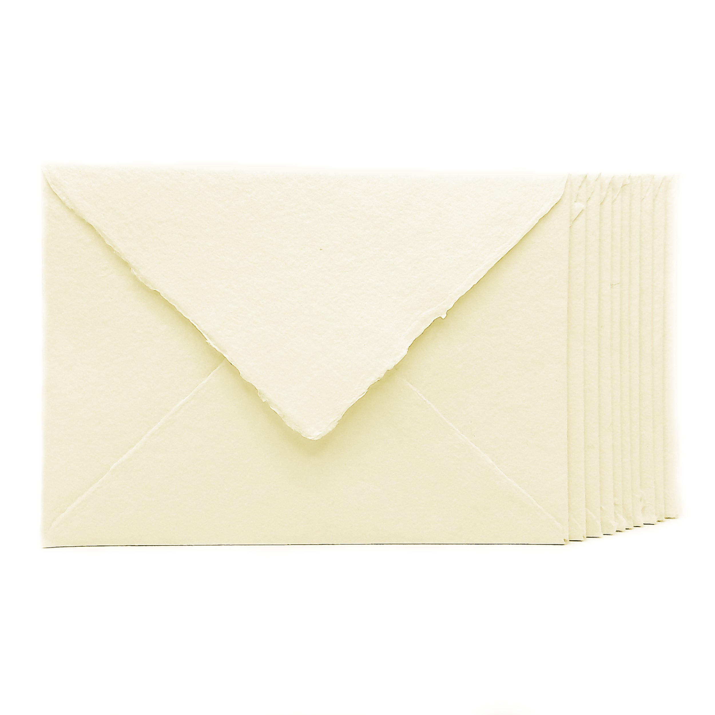 Buste in Carta Artigianale Naturale - Effetto Cotone