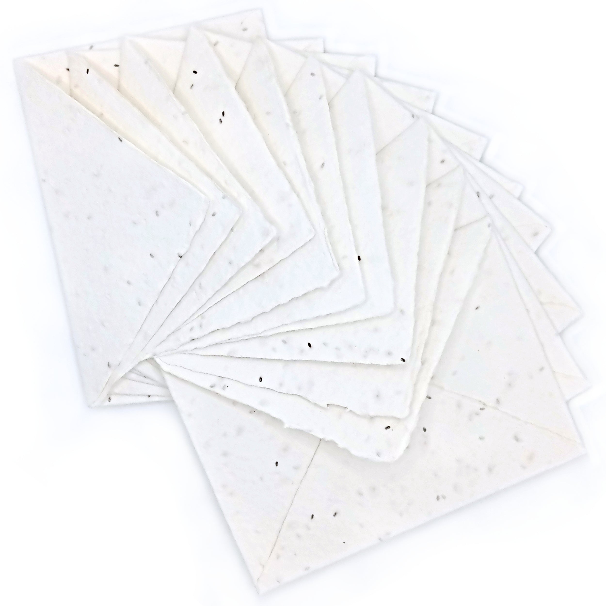 Buste Piantabili con Semi di Lavanda | Carta Artigianale Zero Waste - 10 pz